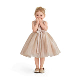 Pink Dovera Timeless Cape-Overlay Gown