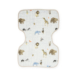 Cotton Muslin Burp Cloth - Party Animals
