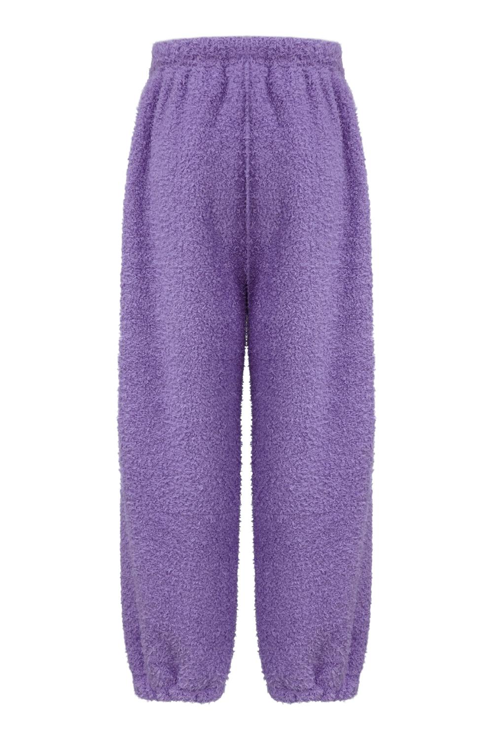 Bright Smiley Fuzzy Set Lavender