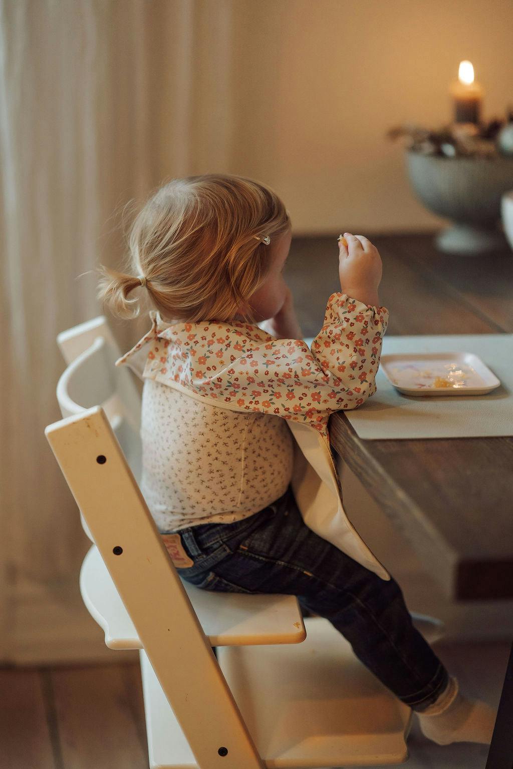 Smock Bib | Sunset Meadow