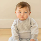 Diamond Knit Longall Blue
