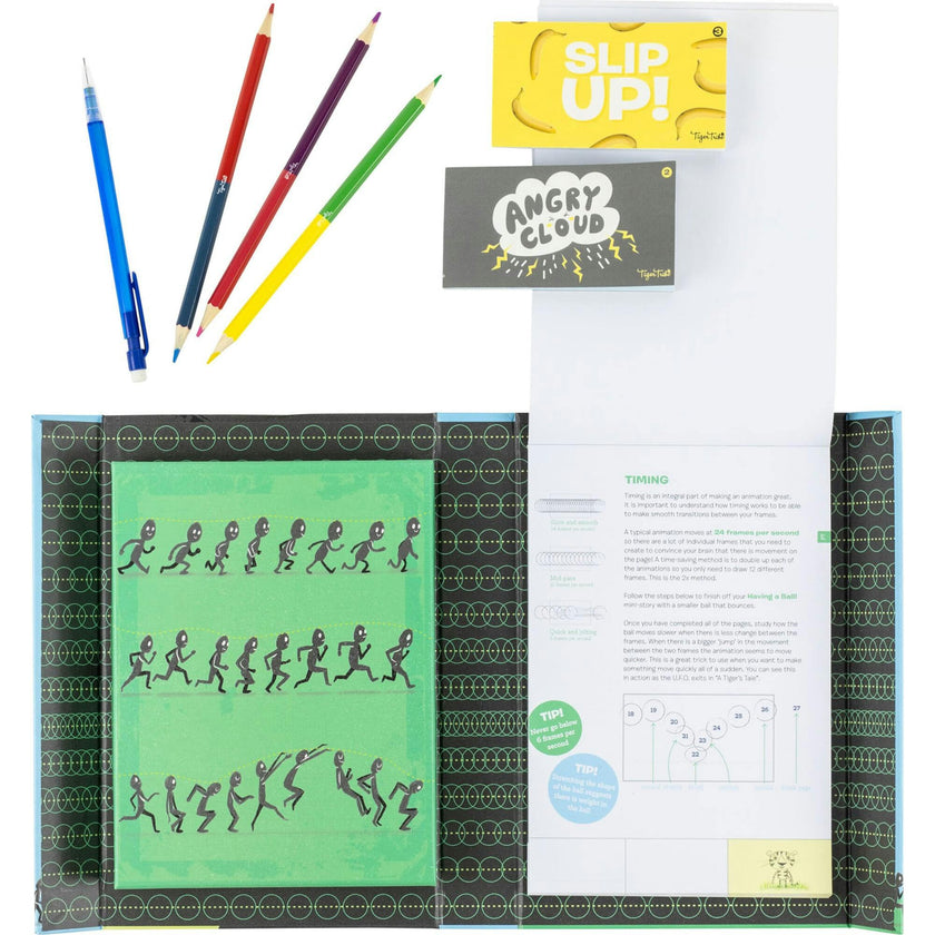 Tribe: Flip Book Kit - Animation Action Guide Book