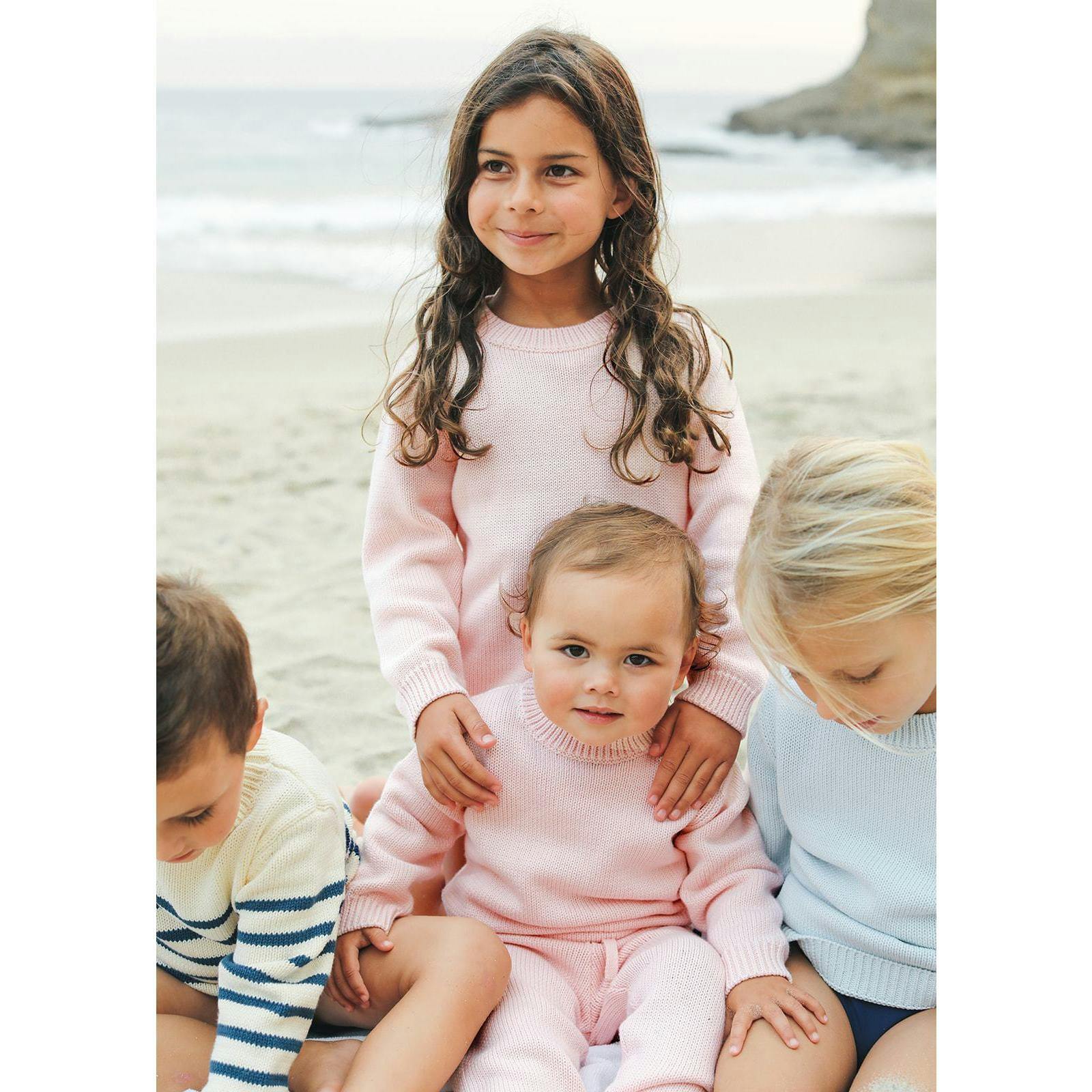 Soft Pink Knit Sweater