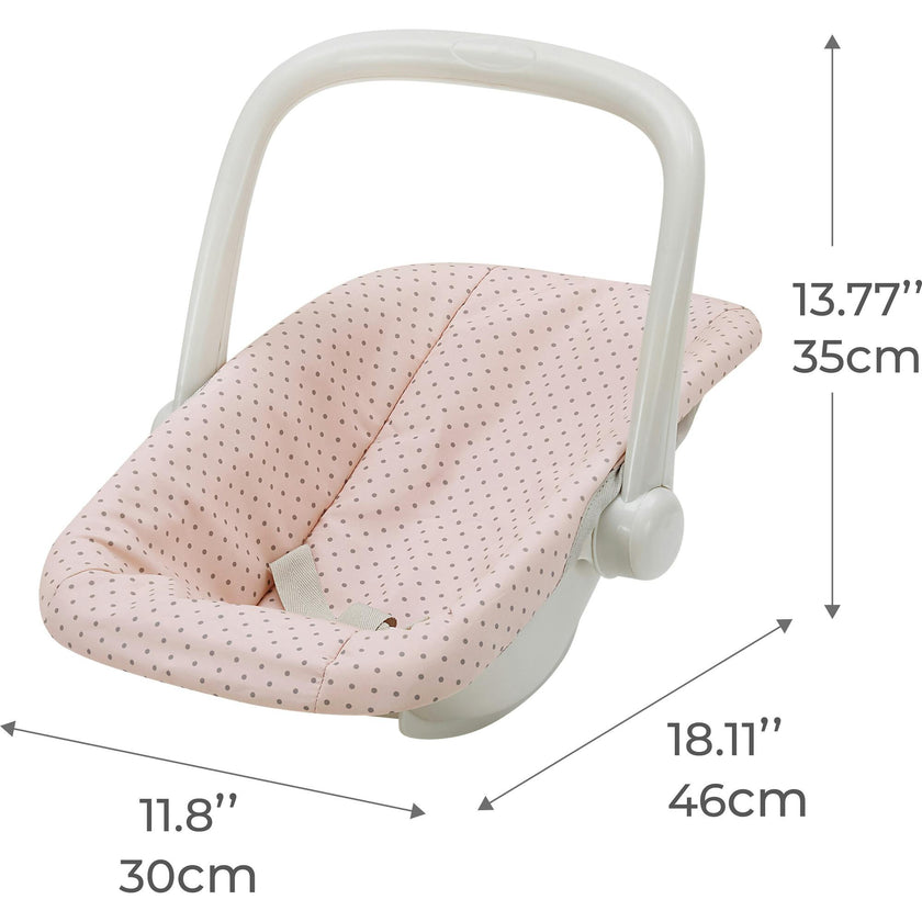 Olivia's Little World Baby Doll Carrier and Car Seat Set