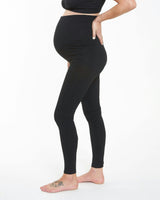 Organic Over Bump Legging Black