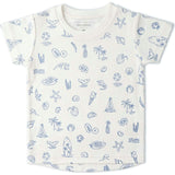 Organic Tee & Shorts Set - Coastal