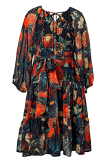 Mini Imogen Dress in Moody Floral