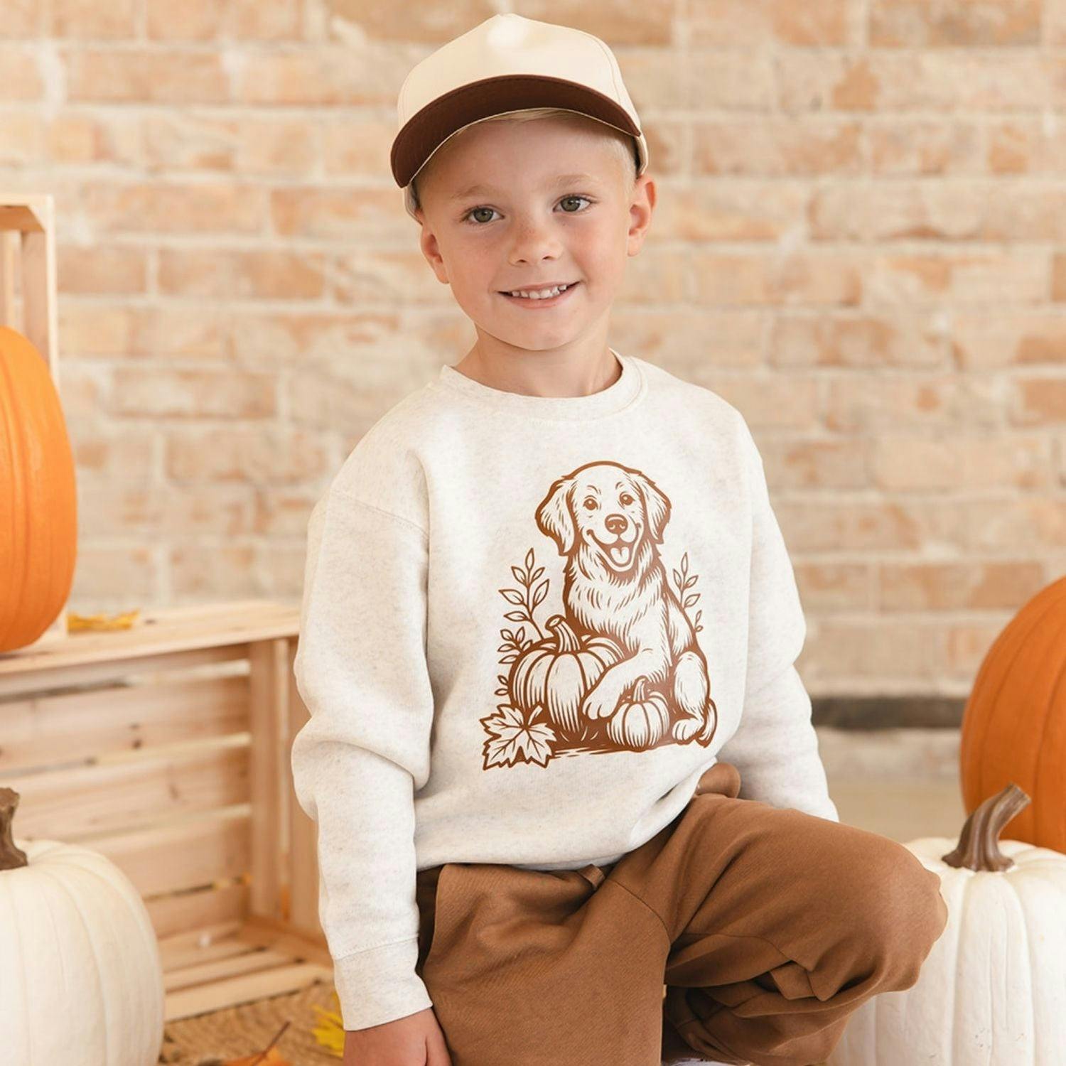 Golden Retriever Harvest Sweatshirt