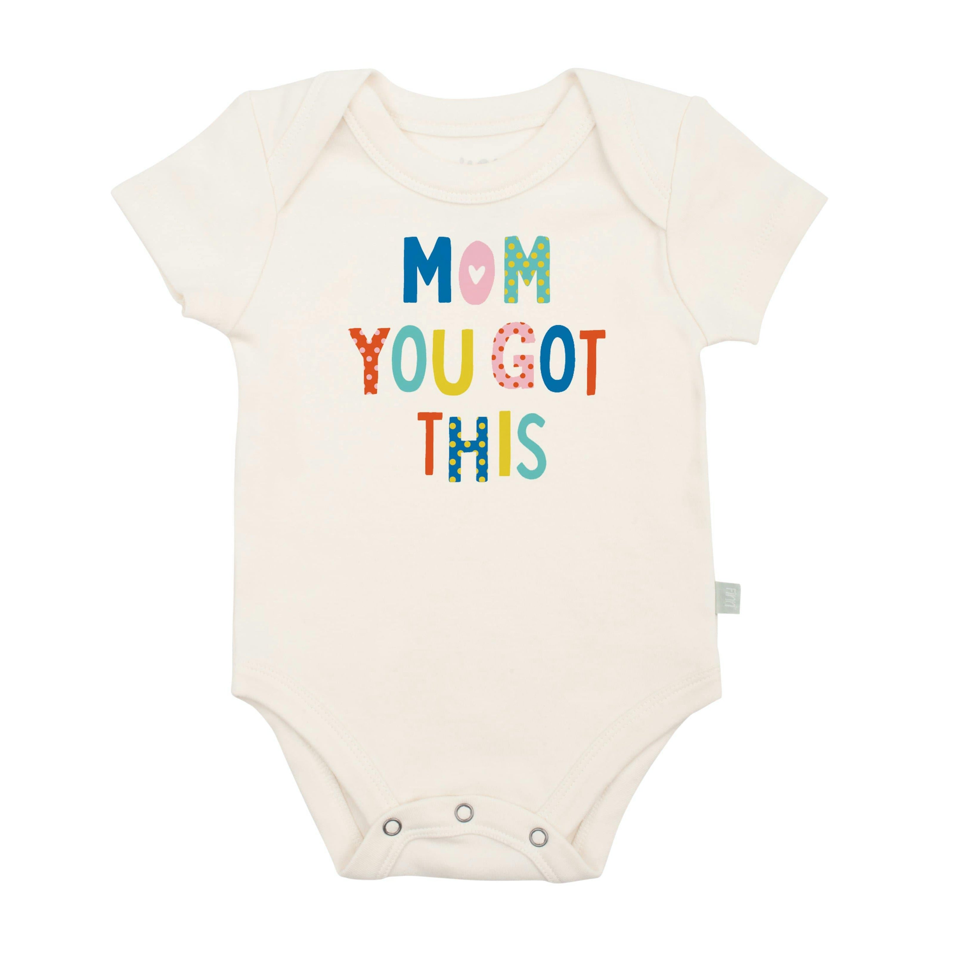 graphic bodysuit | mom you got this
