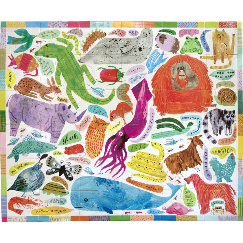 Giant Puzzle: Animal Voices