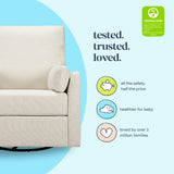 Carter's Ethan Recliner and Swivel Glider | Water Repellent & Stain Resistant fabric