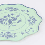 Vintage Botanical Dinner Plates