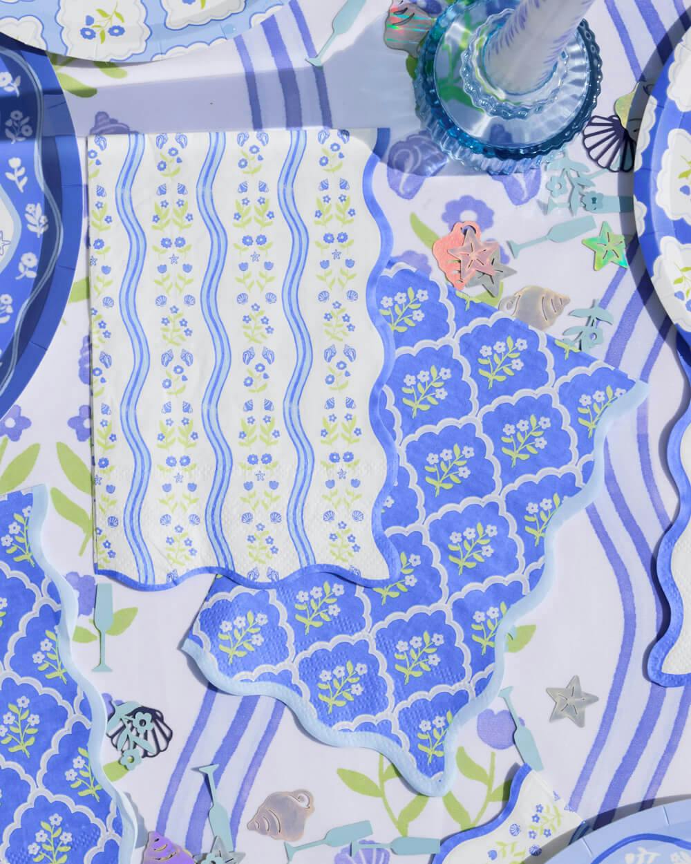 Coastal Napkins - 24 printed napkins