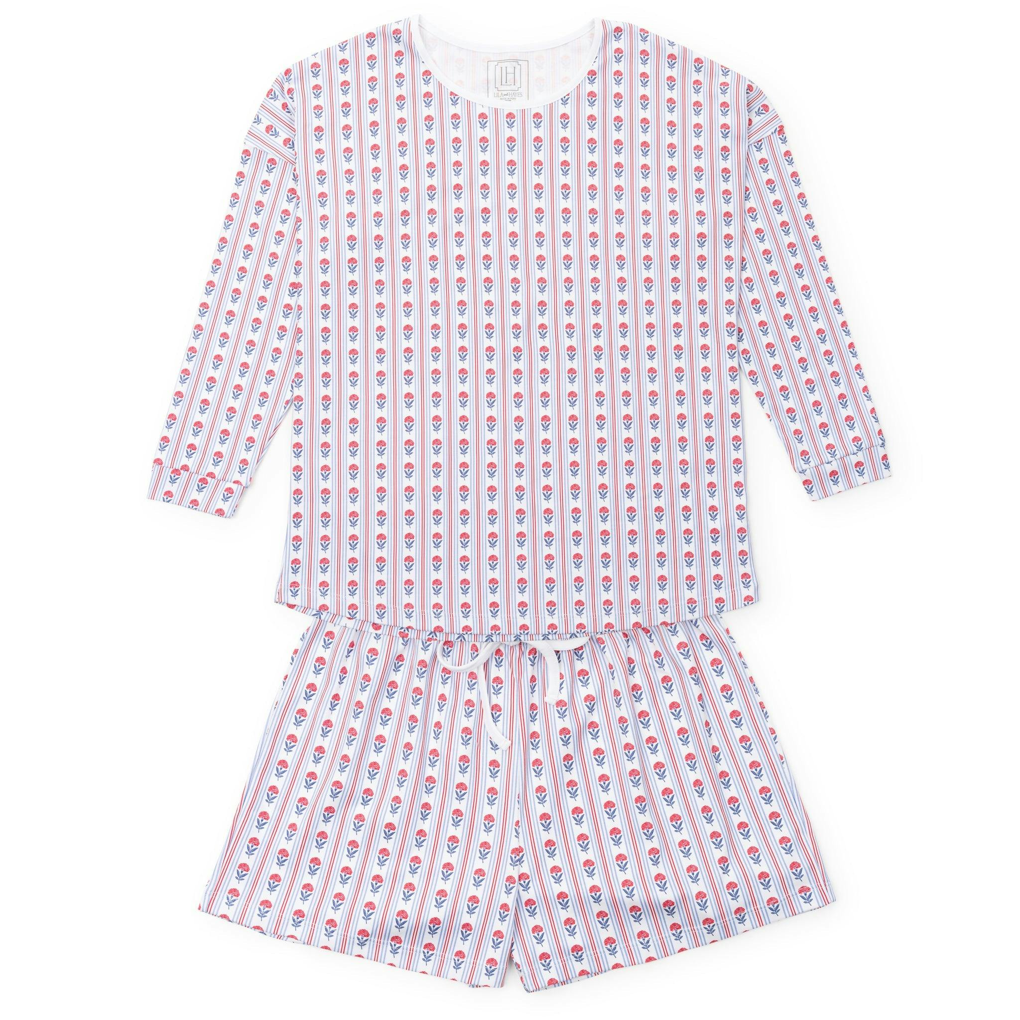 Anna Women's Longsleeve & Short Set - Liberty Floral