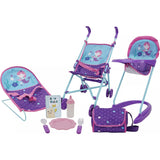 Mermaid 9 Piece Doll Accessory Set: Includes Stroller