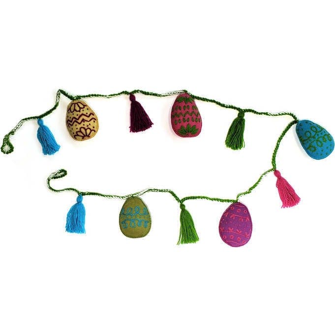 Easter Egg Garland, Bright
