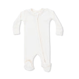 Solid Sugar Swizzle - 2 Way Zipper Footie