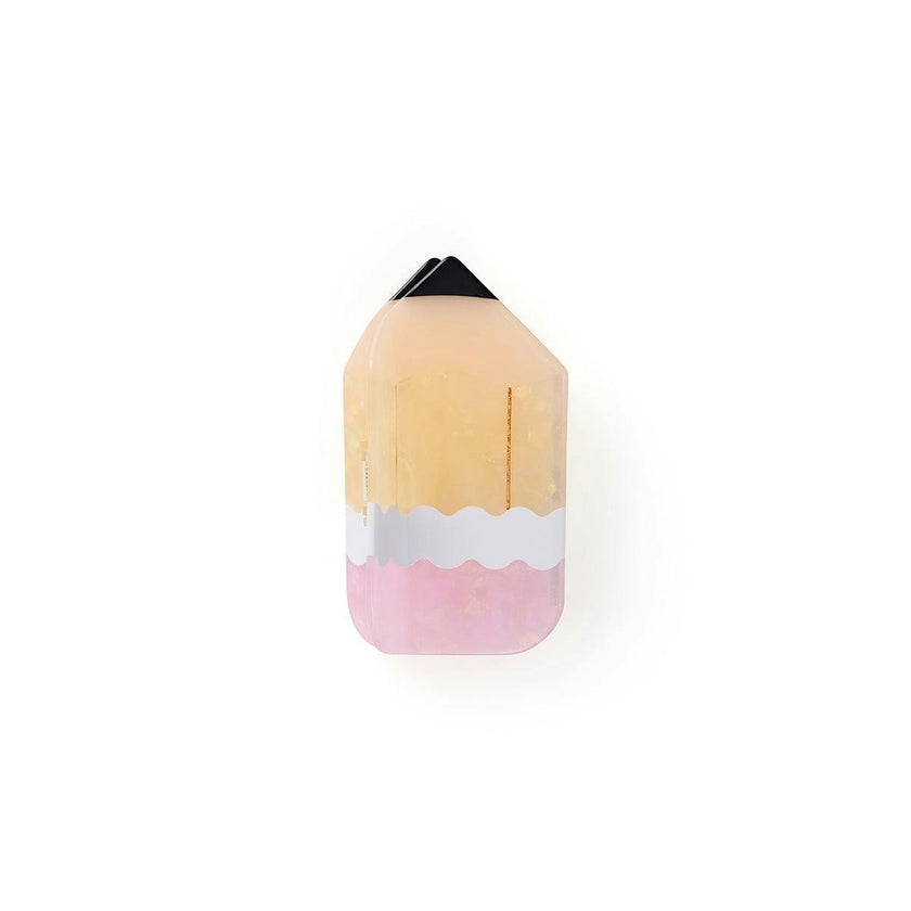 Packed Party Best in Class Pencil Novelty Hair Claw Clip - Pearlized Glossy Pencil-Shaped Hair Accessory for Students and Teachers, 2.25x3.75 Inch