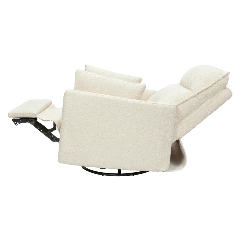 Nori Glider Recliner w/ Electronic Control and USB in Performance Ivory Boucle