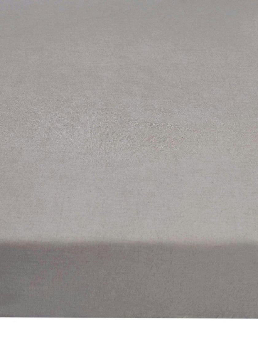Block-Printed Cotton Fitted Crib Sheet