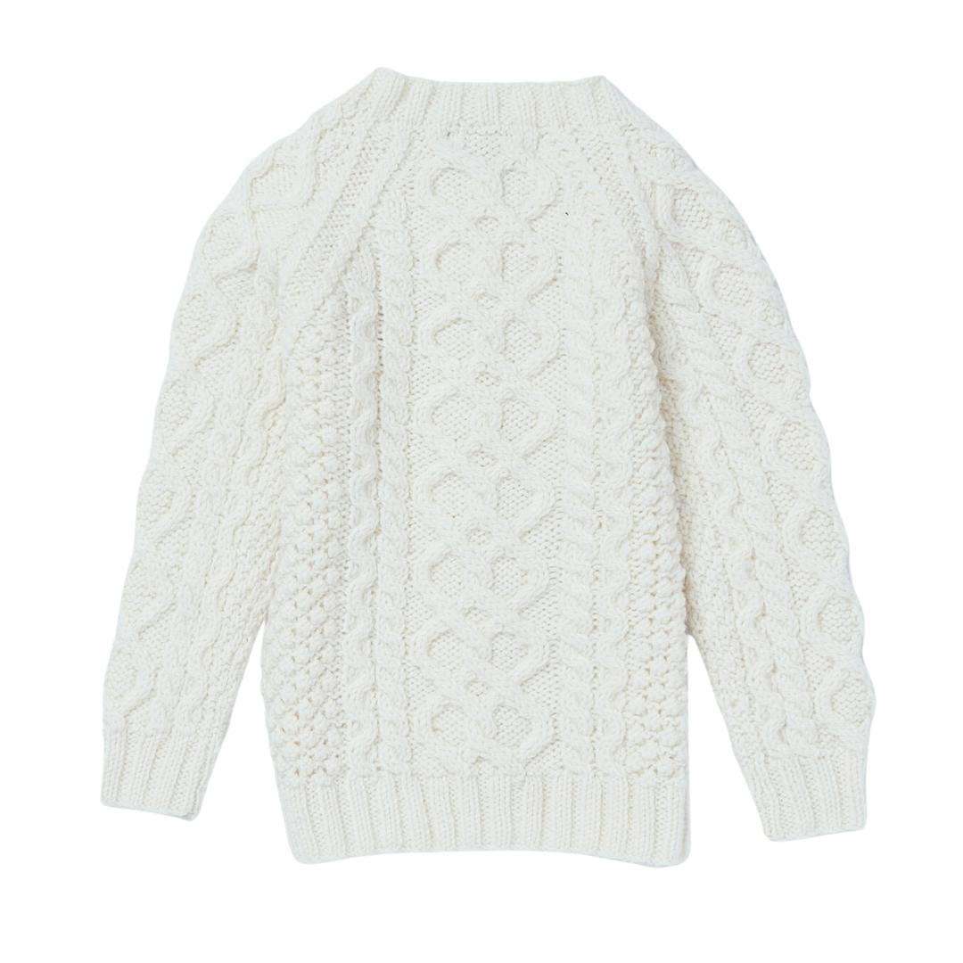 Belsize Merino Cardigan - Milk
