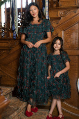 Mini Florentina Dress in Emerald Truly Madly Deeply