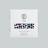 Leopard Print Muslin Burp Cloths