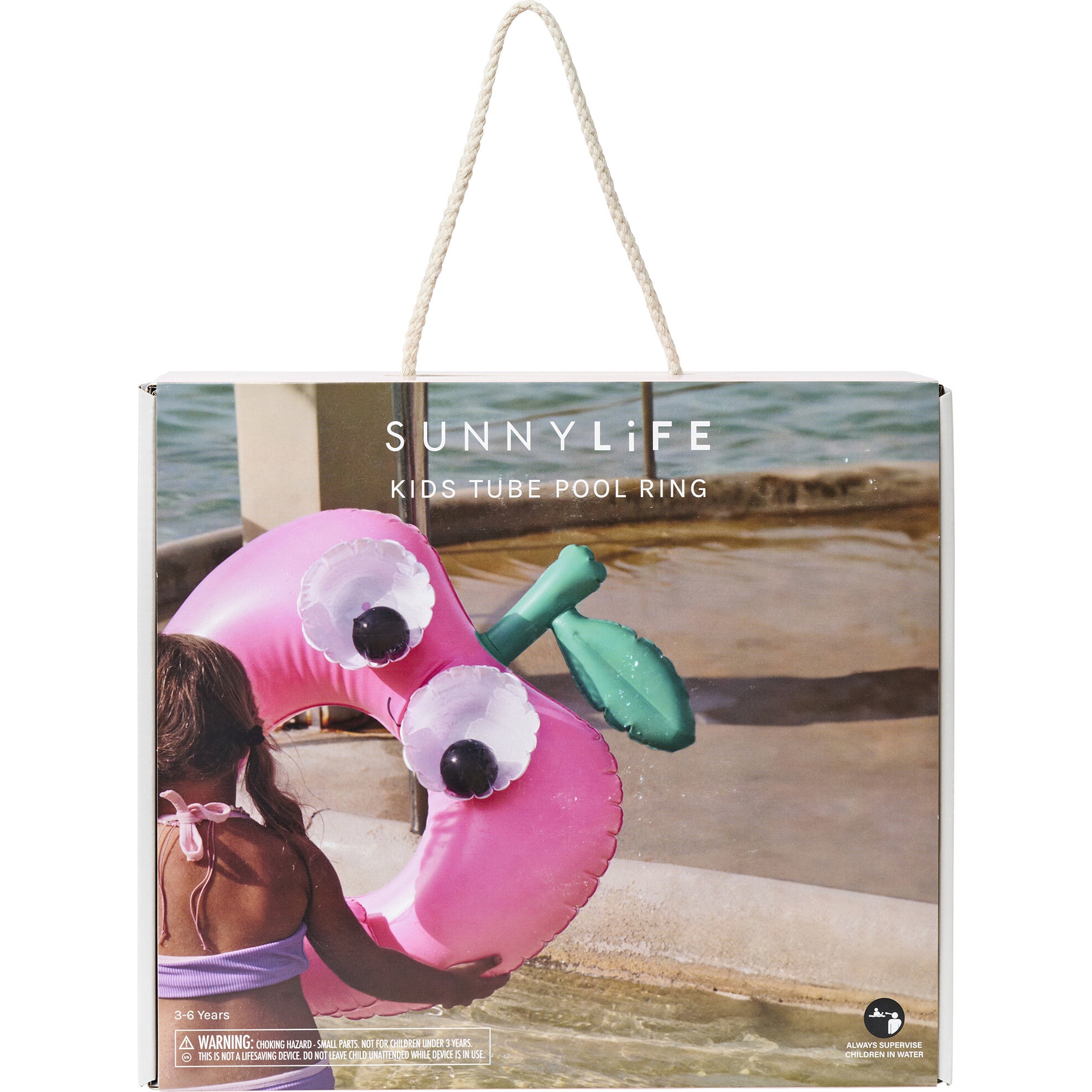 Kids Tube Pool Ring: Poppy the Peach
