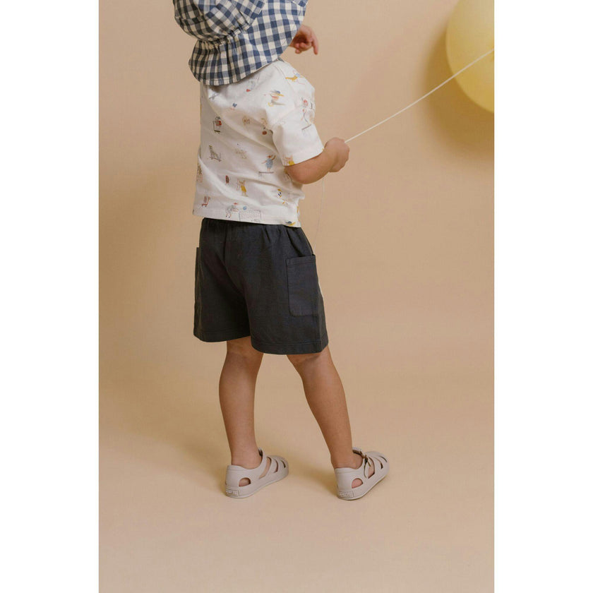 Garment Dye Short, Blue