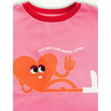 children's cotton longsleeve - candy pink