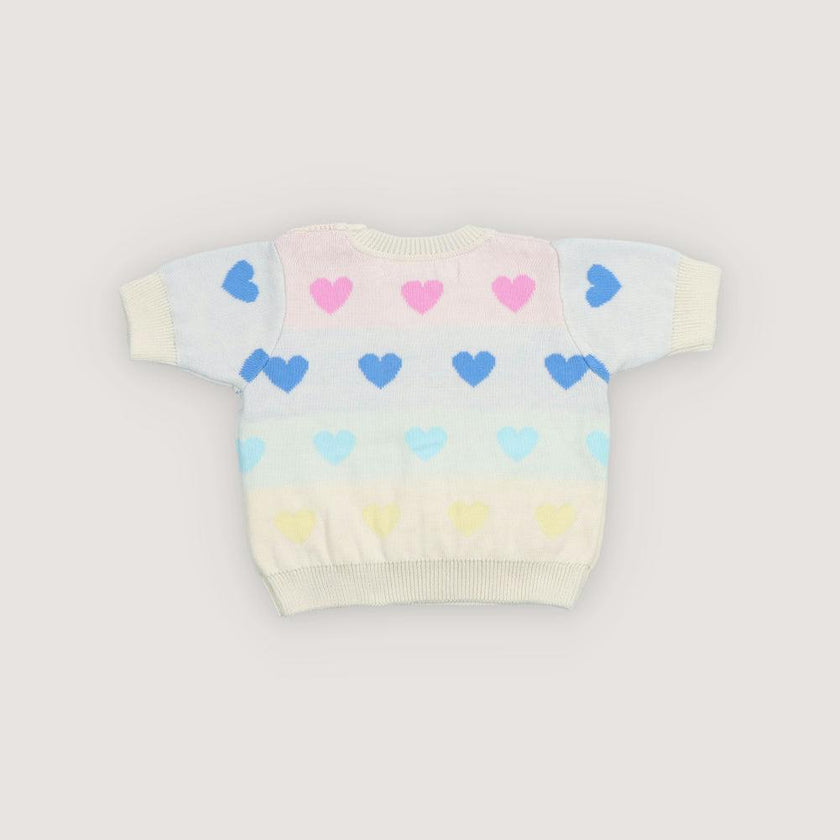 Pinpilin Baby Jumper Multicolor Hearts