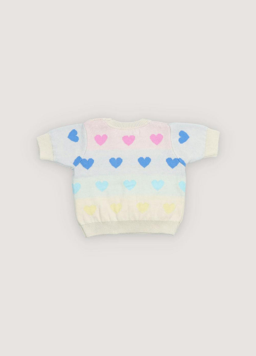 Pinpilin Baby Jumper Multicolor Hearts