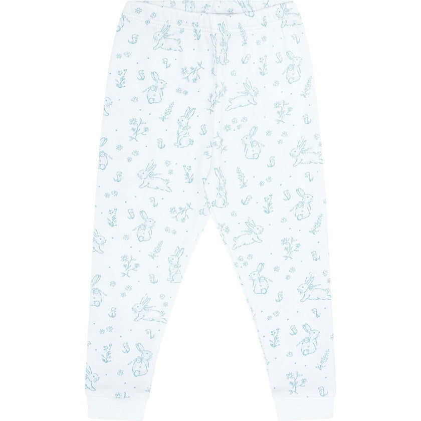 Blue Bunny Toile Pajama