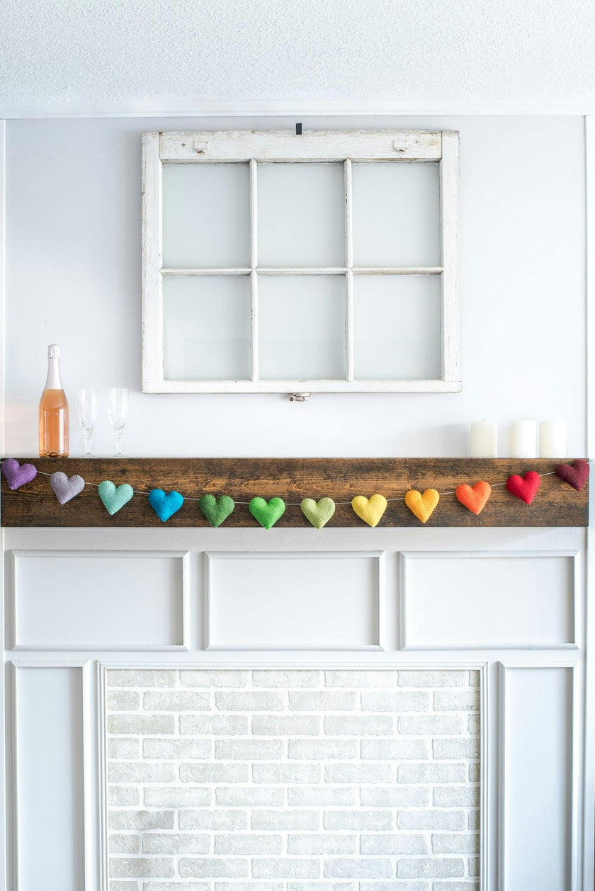 Heart Garland (Rainbow)