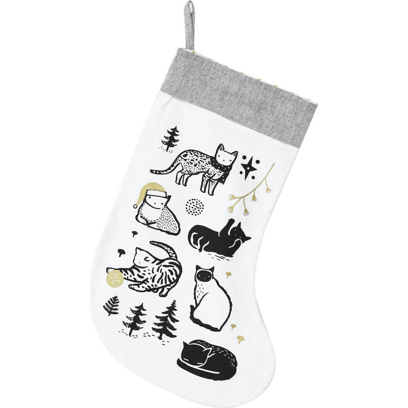 Festive Cats Stocking