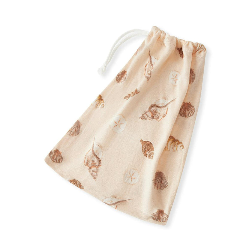 Seashells Bamboo Zipper Pajama