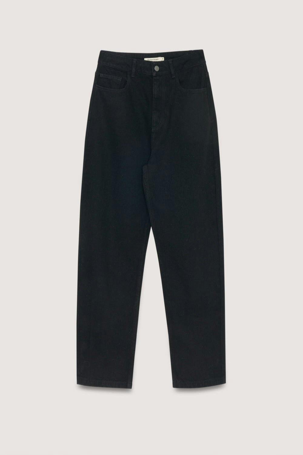 TNS Denim Woman Regular Pant Black Denim_Sampling