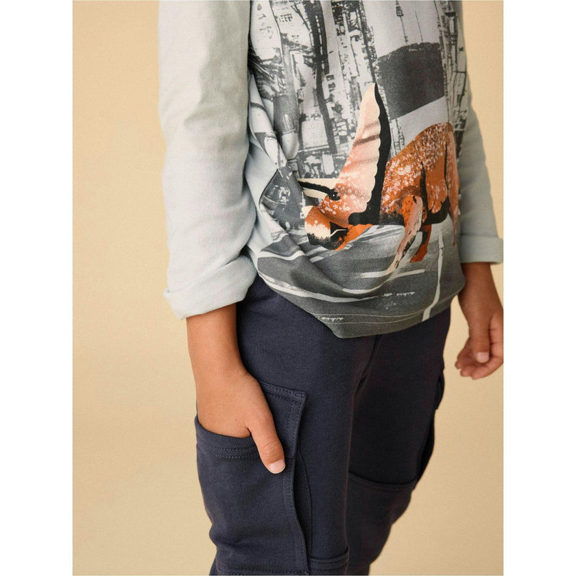 Cargo Pocket Joggers, Blue