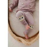 Patch Ribbed Leggings