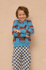 Dachshund Jumper | Iceland Blue