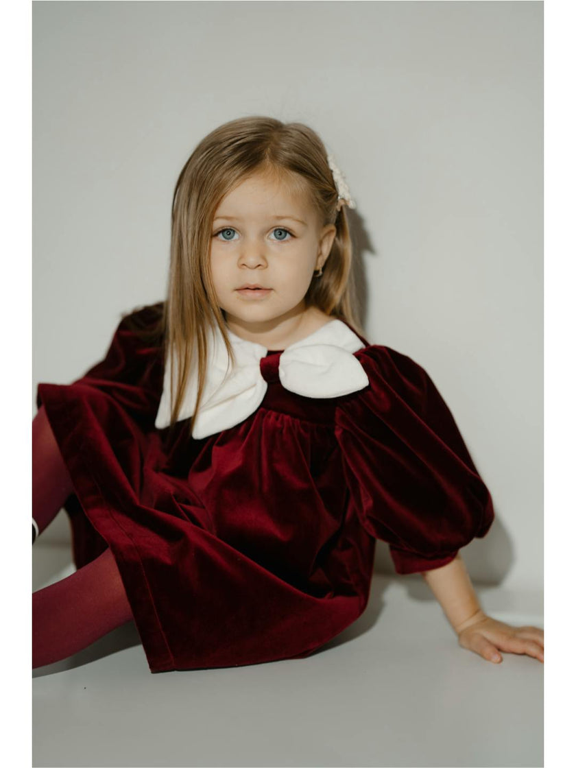 Cotton Velvet Rosemoor Dress