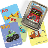 My Very Own Truck Personalized Book, 24 Piece Puzzle and Card Game Gift Set