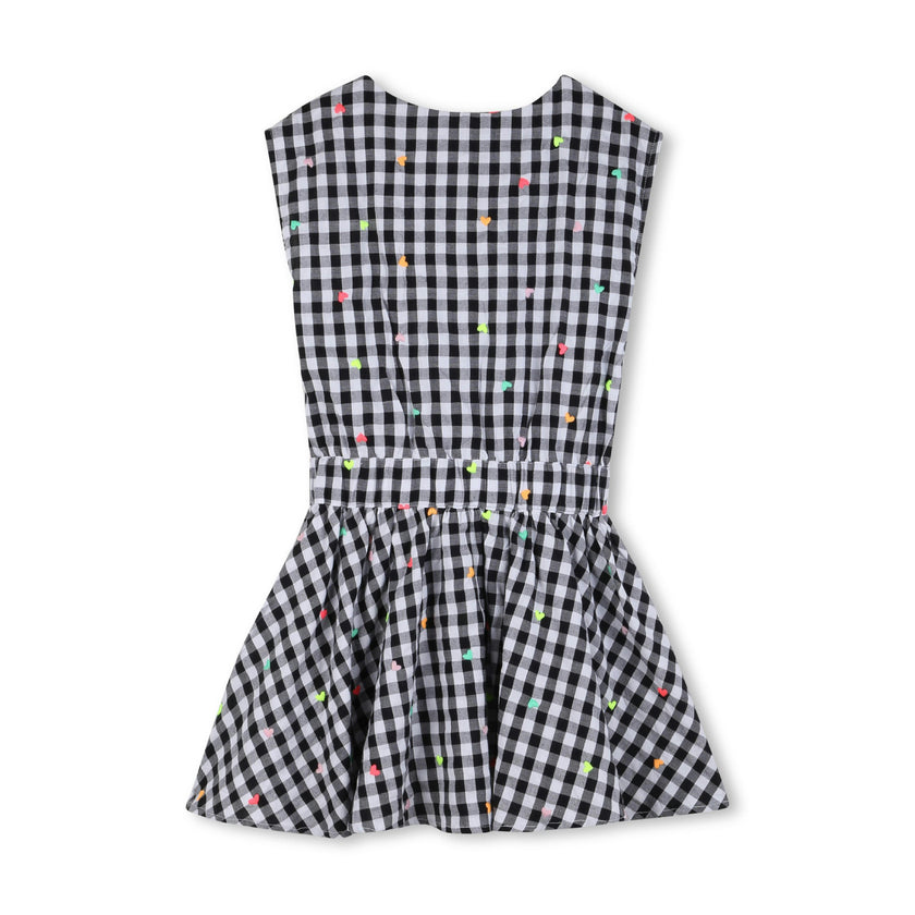 Black & White Gingham Kids’ Dress