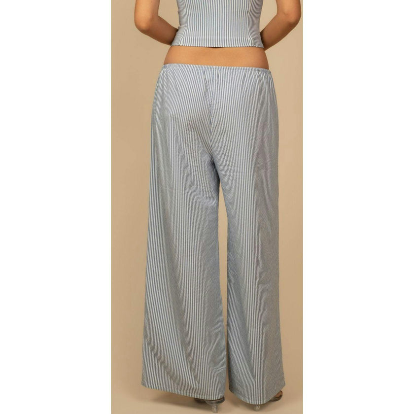 Drawstring Wide-Leg Pant