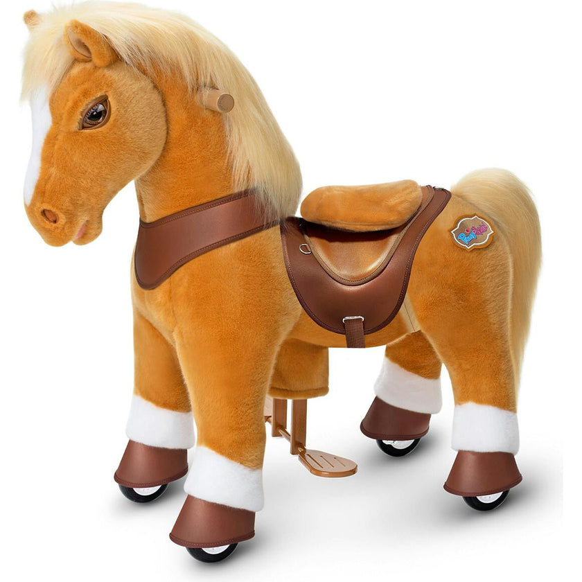 Model Y® Horse Ride-On Toy Age 3–4 – Light Brown