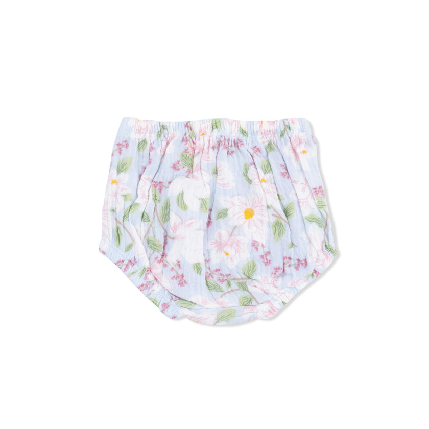 Magnolias - Paperbag Ruffle Sundress with Bloomer