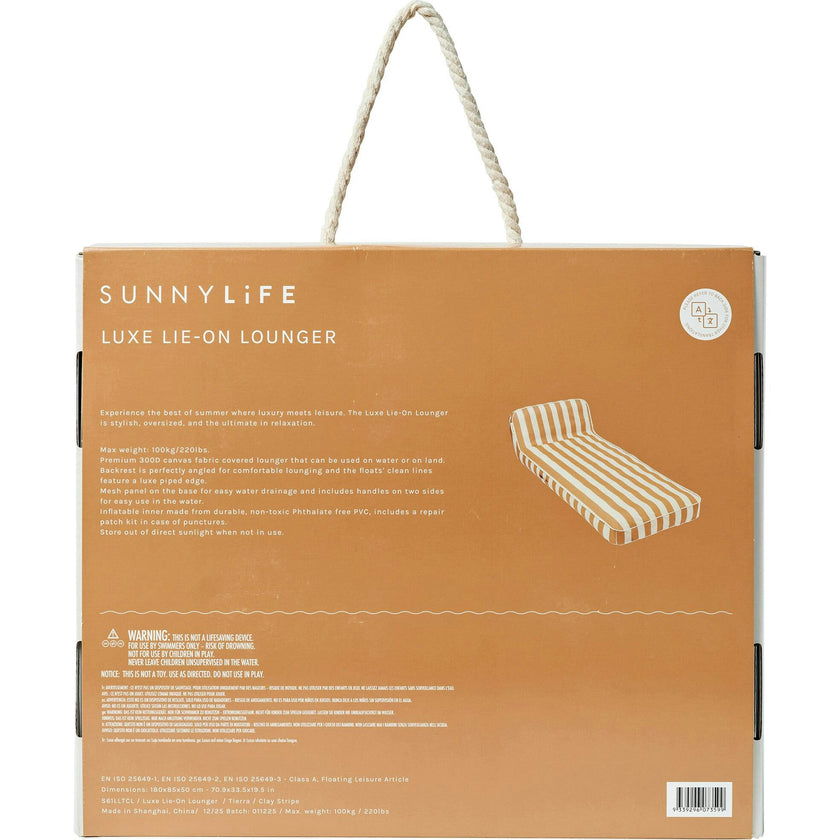 Luxe Lie-On Lounger