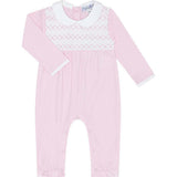 Signature Smocked Girls Playsuit