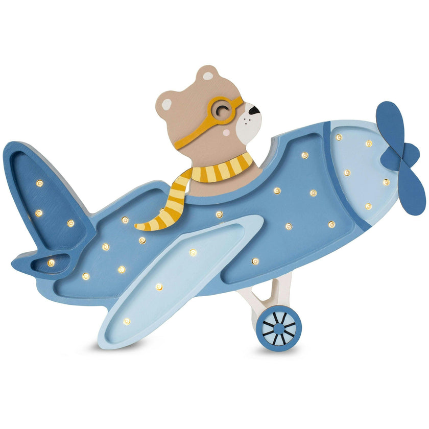 Little Lights Vintage Plane Lamp