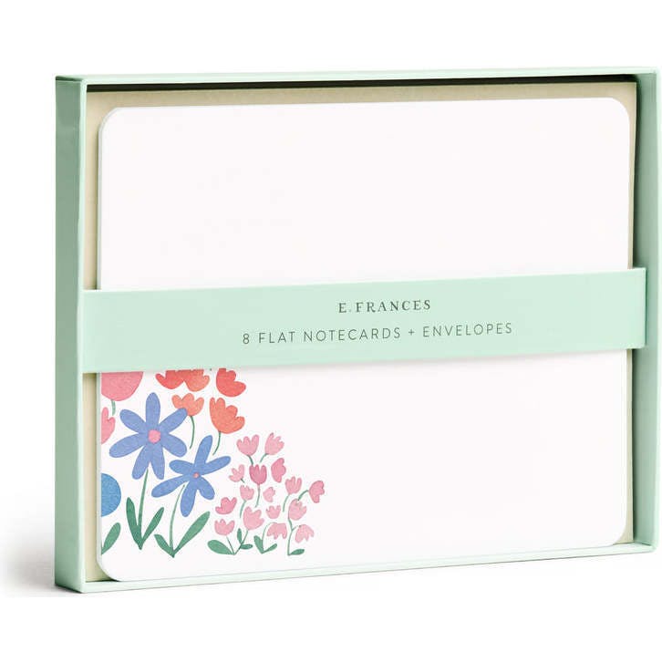 Set of 8 Flat Notecards